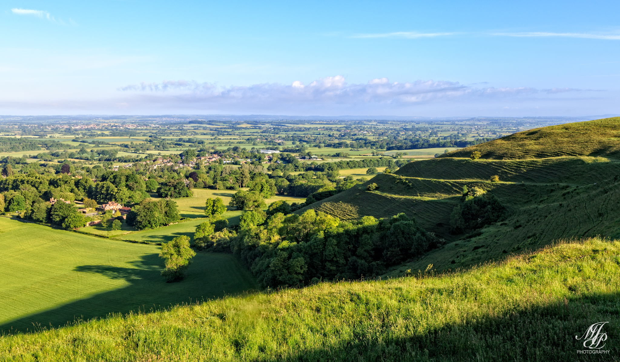 Early morning, Hambledon Hill