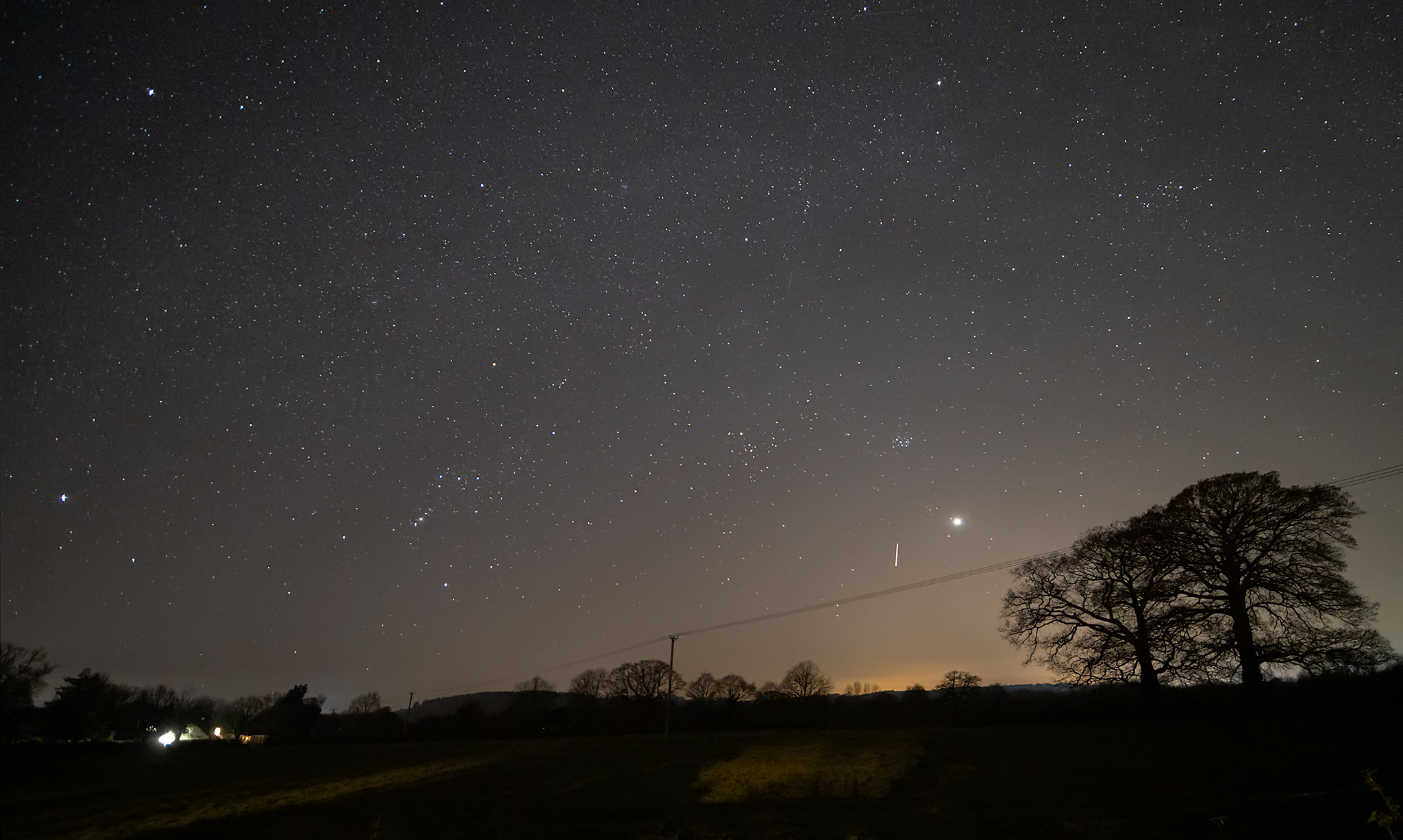 River Stour & Night sky